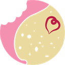 pink cookie icon